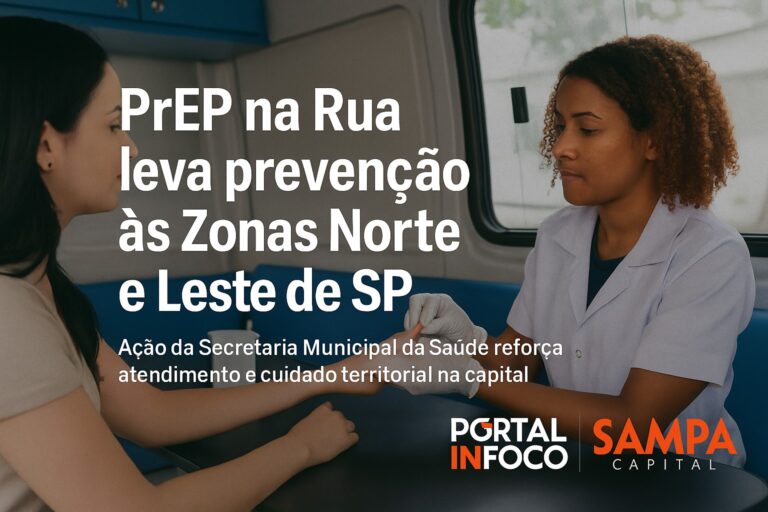 “PrEP na Rua” leva prevenção e cuidado às Zonas Norte e Leste de São Paulo