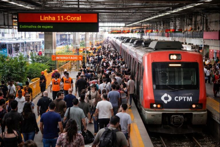 Linha 11-Coral terá velocidade reduzida e trecho fechado até 7/1