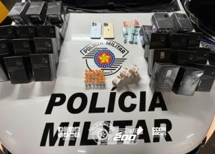 Dupla é detida com perfumes e medicamentos irregulares no bairro do Pari